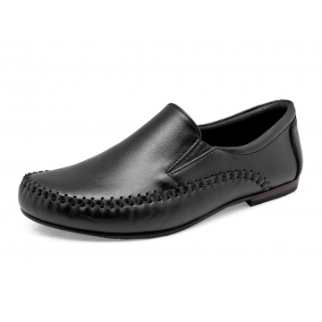 Women Courts Flat SY-07 Black Nappa