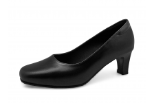 รองเท้าคัทชู SC-80 หนังนิ่มดำ